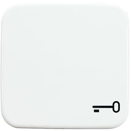 ABB Busch-Jaeger Reflex SI bedieningselement pulsdrukker aan / uit enkele wip wit RAL 9010 2CKA001731A0959