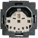 ABB Busch-Jaeger Future Axcent Carat wandcontactdoos centraalplaat inbouw 16A 250V RA Glanzend antraciet RAL 7021 IP20 2CKA002011A3801