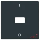 ABB Busch-Jaeger bedieningselement 2-polig aan / uit enkele wip antraciet RAL 7021 2CKA001731A1692