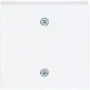 ABB Busch-Jaeger Future Solo Axcent Carat centraalplaat trekschakelaar 2610/6u aan / uit trekkoord wit RAL 9016 2CKA001753A0311