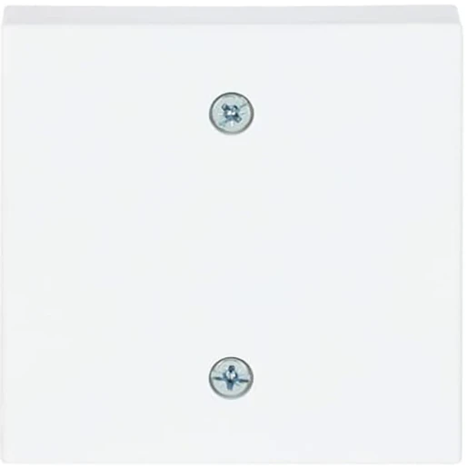 ABB Busch-Jaeger Future Solo Axcent Carat centraalplaat trekschakelaar 2610/6u aan / uit trekkoord wit RAL 9016 2CKA001753A0311