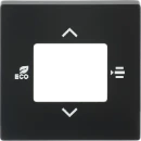 ABB Busch-Jaeger KNX, Future centraalplaat knx zwart RAL 9005 2CKA006155A0046