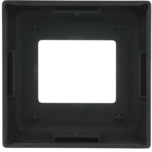 ABB Busch-Jaeger Future Centraalplaat timer 6455-56 1098U(F) centraalplaat zwart RAL 9005 2CKA006430A0389