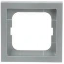 ABB Busch-Jaeger Future Afdekraam 1-voudig Horizontaal en verticaal Aluminium RAL 9006 IP20 2CKA001754A4301