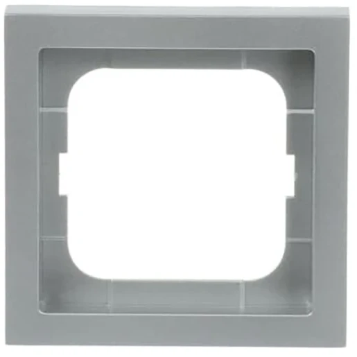 ABB Busch-Jaeger Future Afdekraam 1-voudig Horizontaal en verticaal Aluminium RAL 9006 IP20 2CKA001754A4301