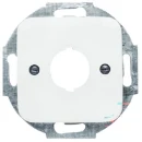 ABB Busch-Jaeger Reflex SI centraalplaat Boring Basiselement met centrale afdekplaat 1 connector Zonder label wit 2CKA001724A1150