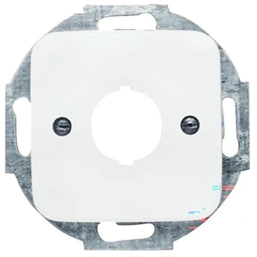 ABB Busch-Jaeger Reflex SI centraalplaat Boring Basiselement met centrale afdekplaat 1 connector Zonder label wit 2CKA001724A1150