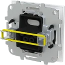 ABB Busch-Jaeger Art linear Centraalplaat met draagring Blindkap Basiselement met centrale afdekplaat Zonder label wit 2CKA001710A4211