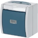 ABB Busch-Jaeger Ocean Tekstpulsdrukker Wip Glanzend blauw RAL 7035 2CKA001484A0373