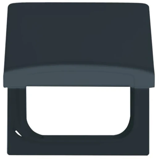 ABB Busch-Jaeger Centraalplaat verloop SI IP44 70x70x32mm klapdeksel antraciet RAL 7021 2CKA001710A1936