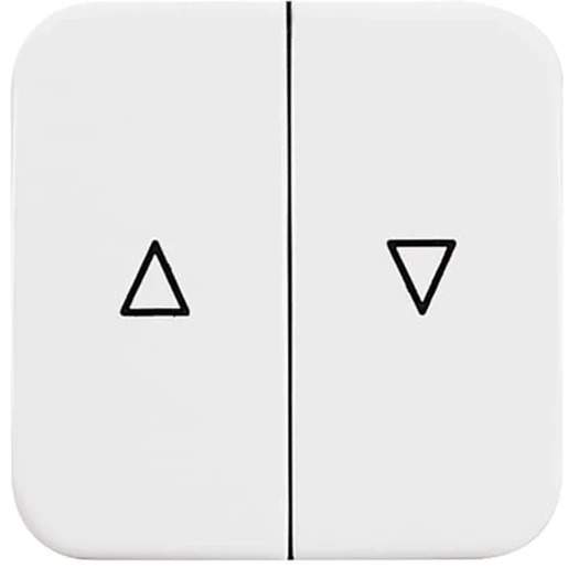 ABB Busch-Jaeger Reflex SI Bedieningselement tweedelige wip wit RAL 9010 2CKA001713A0163