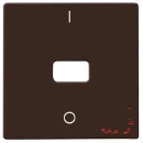 ABB Busch-Jaeger bedieningselement open 2-p / 3-p / contr aan / uit enkele wip bruin RAL 8017 2CKA001731A1966