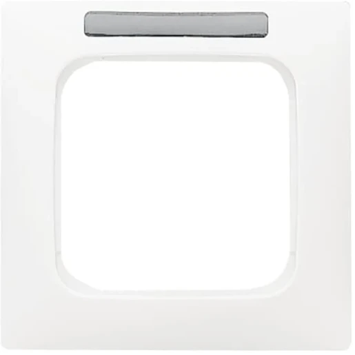 ABB Busch-Jaeger Reflex SI Afdekraam 1-voudig Horizontaal Wit RAL 9010 IP20 2CKA001754A4058