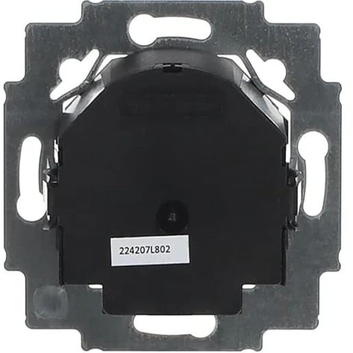 ABB Busch-Jaeger Balance SI Future Solo Axcent Jaloeziebesturing sokkel 3A Glanzend Zwart 2CKA006410A0377