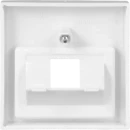 ABB Busch-Jaeger Balance Centraalplaat datadoos RJ45 SI-B Jack plug Centraalplaat 1 connector Zonder label wit 2CKA001753A0225