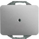 ABB Busch-Jaeger Alpha Centraalplaat leidinguitvoer Snoerkap Basiselement met centrale afdekplaat MetaalZonder label titanium 2CKA001710A3342