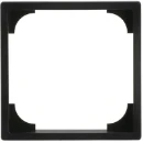 ABB Busch-Jaeger Future Centraalplaat overgang 71x71mm zwart RAL 9005 2CKA001710A4099