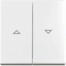 ABB Busch-Jaeger Balance Bedieningselement SI-B tweedelige wip wit RAL 9010 2CKA001713A0202