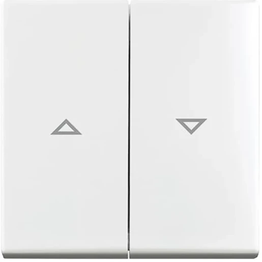 ABB Busch-Jaeger Balance Bedieningselement SI-B tweedelige wip wit RAL 9010 2CKA001713A0202