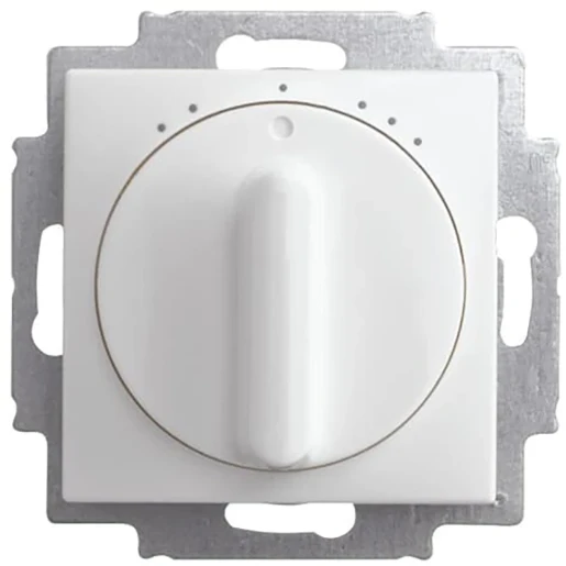 ABB Busch-Jaeger Balance Ventilatorschakelaar 1-polig centraalplaat inbouw Schakeling 2 - 1 - 3 10A 250V 2CKA001164A0195