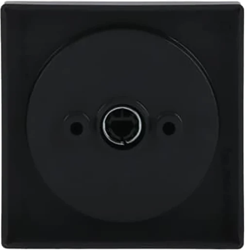 ABB Busch-Jaeger Future Centraalplaat 2710/1U knevelgreep zwart RAL 9005 2CKA001710A3914