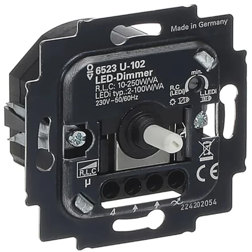 ABB Busch-Jaeger led dimmer inbouw 10W 100W 2CKA006512A0334