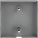 ABB Busch-Jaeger centraalplaat 2610/6u aan / uit trekkoord RVS 2CKA001753A0312