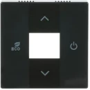 ABB Busch-Jaeger F@home centraalplaat enkele drukker antraciet RAL 7021 2CKA006220A0074