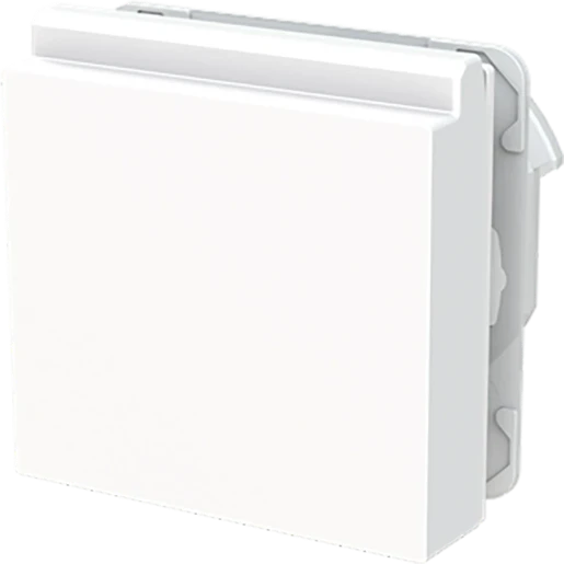 ABB Busch-Jaeger Art linear Verloopplaat met klapdeksel wit 2CKA001719A0179