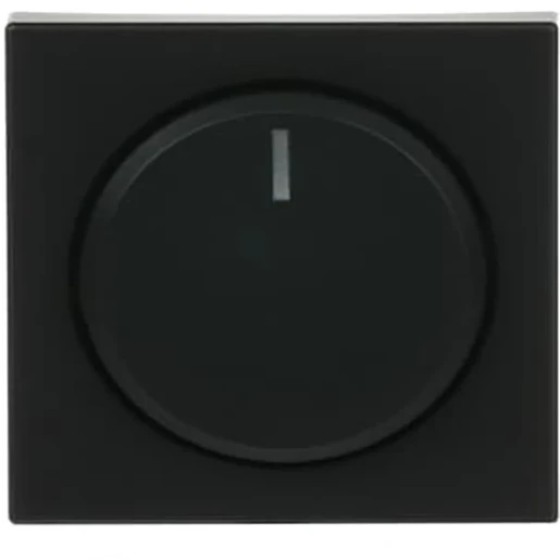 ABB Busch-Jaeger cpl+knop v draaidimmer mat-zwart heavy duty