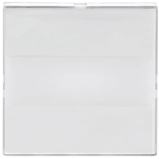 ABB Busch-Jaeger Future Solo Axcent Carat Infoli Infoline centraalplaat lens rood + transparant centraalplaat wit RAL 9016 2CKA001582A0350