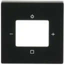 ABB Busch-Jaeger Future Axcent Carat Centraalplaat digitale radio zwart RAL 9005 2CKA008200A0260