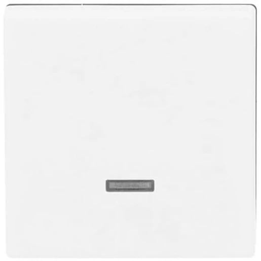 ABB Busch-Jaeger Future Axcent tiptoets + relaissokkel enkele wip wit RAL 9016 2CKA006599A2963