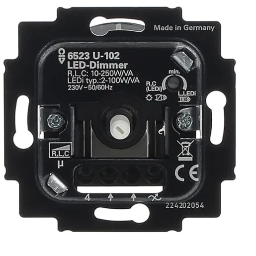 ABB Busch-Jaeger led dimmer inbouw 10W 100W 2CKA006512A0334