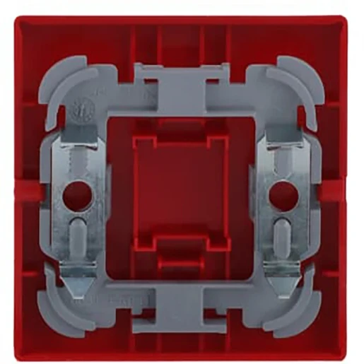 ABB Busch-Jaeger Future Solo Carat bedieningselement wis / kruis / puls aan / uit enkele wip rood RAL 3020 2CKA001751A3145