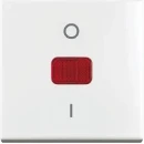 ABB Busch-Jaeger Balance bedieningselement 2-p controle si-b aan / uit enkele wip wit RAL 9010 2CKA001731A2007