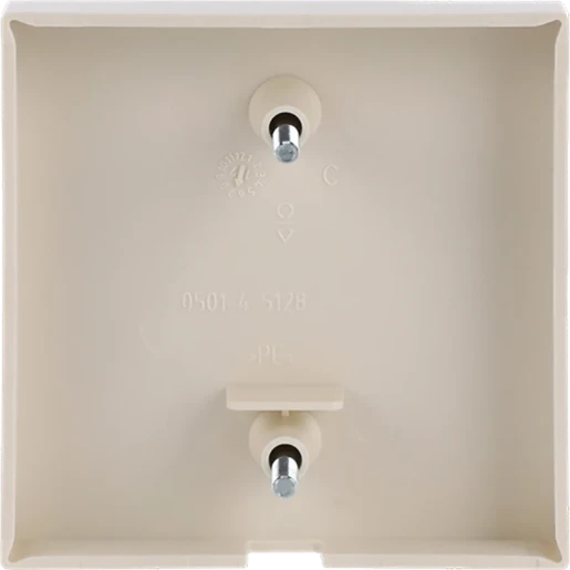 ABB Busch-Jaeger Future Solo Carat centraalplaat 2610/6u aan / uit trekkoord wit RAL 1013 2CKA001753A0309