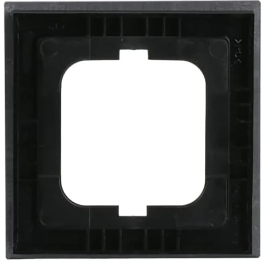 ABB Busch-Jaeger Axcent pur Afdekraam 1-voudig Horizontaal en verticaal Grijs IP20 2CKA001754A4805