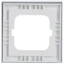 ABB Busch-Jaeger Axcent pur Afdekraam 1-voudig Horizontaal en verticaal Wit RAL 9016 IP20 2CKA001754A4437