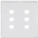 ABB Busch-Jaeger Future Solo Axcent Carat Infoli infoline centraalplaat 1566u centraalplaat wit RAL 9016 2CKA001582A0353