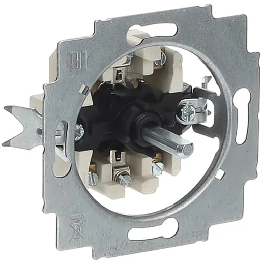 ABB Busch-Jaeger Jaloezieschakelaar impulsgeversokkel Draaiknop 2P IP21 2CKA001101A0534