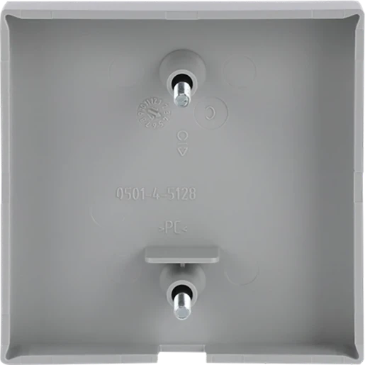 ABB Busch-Jaeger Future centraalplaat 2610/6u aan / uit trekkoord aluminium RAL 9006 2CKA001753A0310