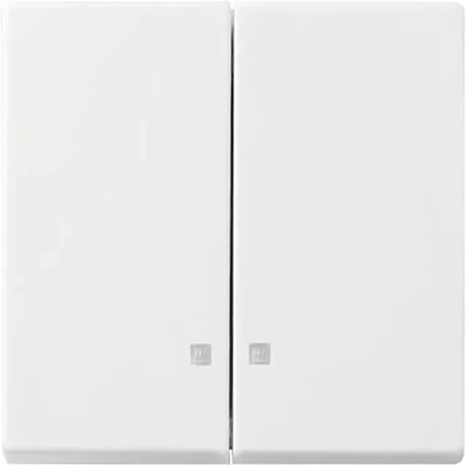 ABB Busch-Jaeger Balance bedieningselement si-b aan / uit enkele wip wit RAL 9010 2CKA001731A3996