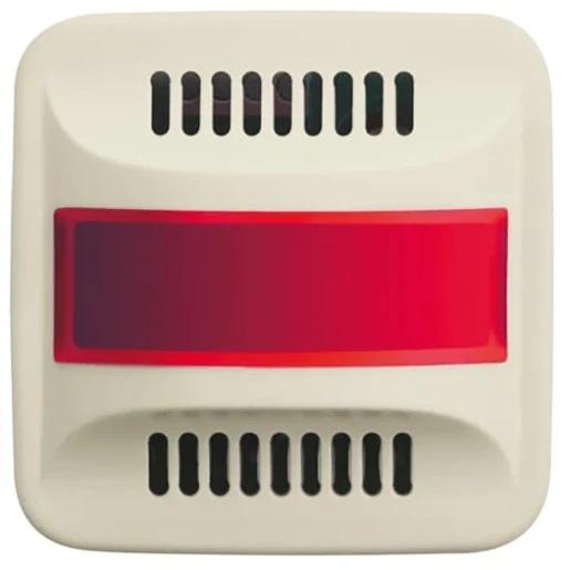 ABB Busch-Jaeger SI Infoline centraalplaat lens rood + transparant beige RAL 1013 2CKA001582A0359