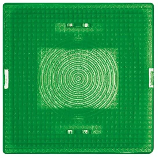 ABB Busch-Jaeger lens lichtsignaaleenheid centraalplaat ip44 Lens vlak groen 2CKA001565A0217