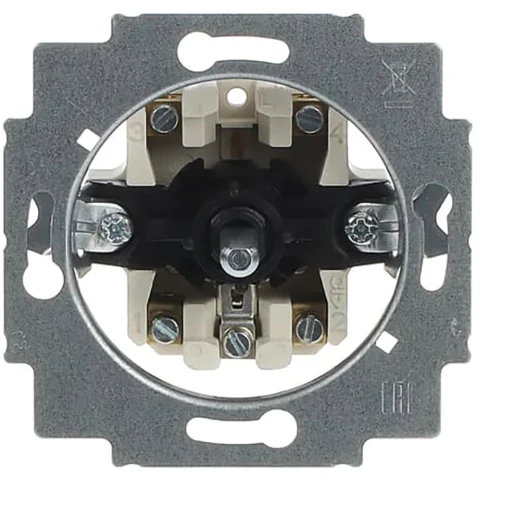 ABB Busch-Jaeger Jaloezieschakelaar impulsgeversokkel Draaiknop 1P IP21 2CKA001101A0542