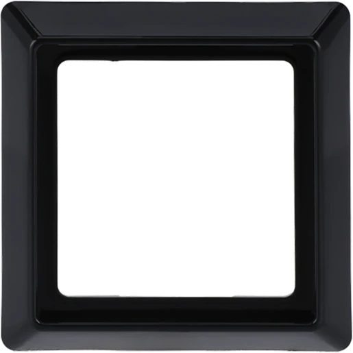 ABB Busch-Jaeger All-weather Afdekraam 1-voudig Horizontaal en verticaal Antraciet RAL 7021 IP44 2CKA001730A0225