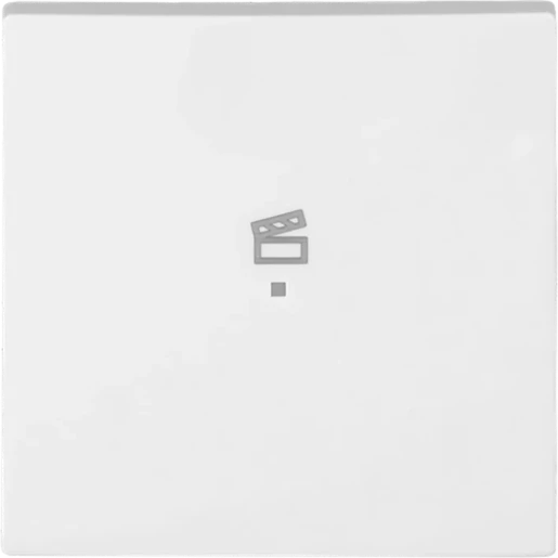 ABB Busch-Jaeger F@home bedieningswip 1-v si-b enkele wip wit RAL 9010 2CKA006220A0358