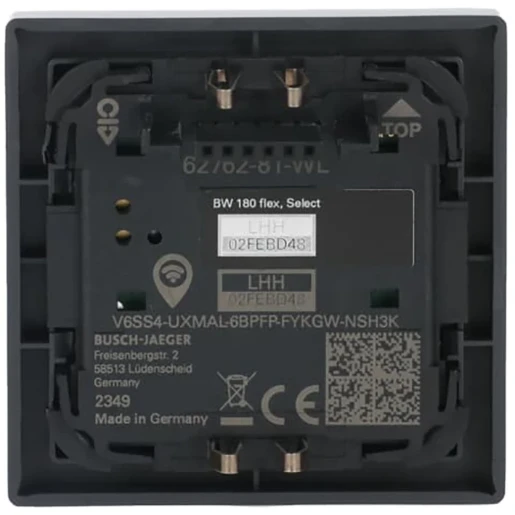 ABB Busch-Jaeger Flextronics bw 180 flex comfortsensor inbouw 1.2m IP21 0° antraciet RAL 7021 2CKA006200A0165