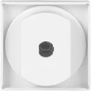 ABB Busch-Jaeger Balance Centraalplaat + knop SI-B draaiknop wit RAL 9010 2CKA001753A0231